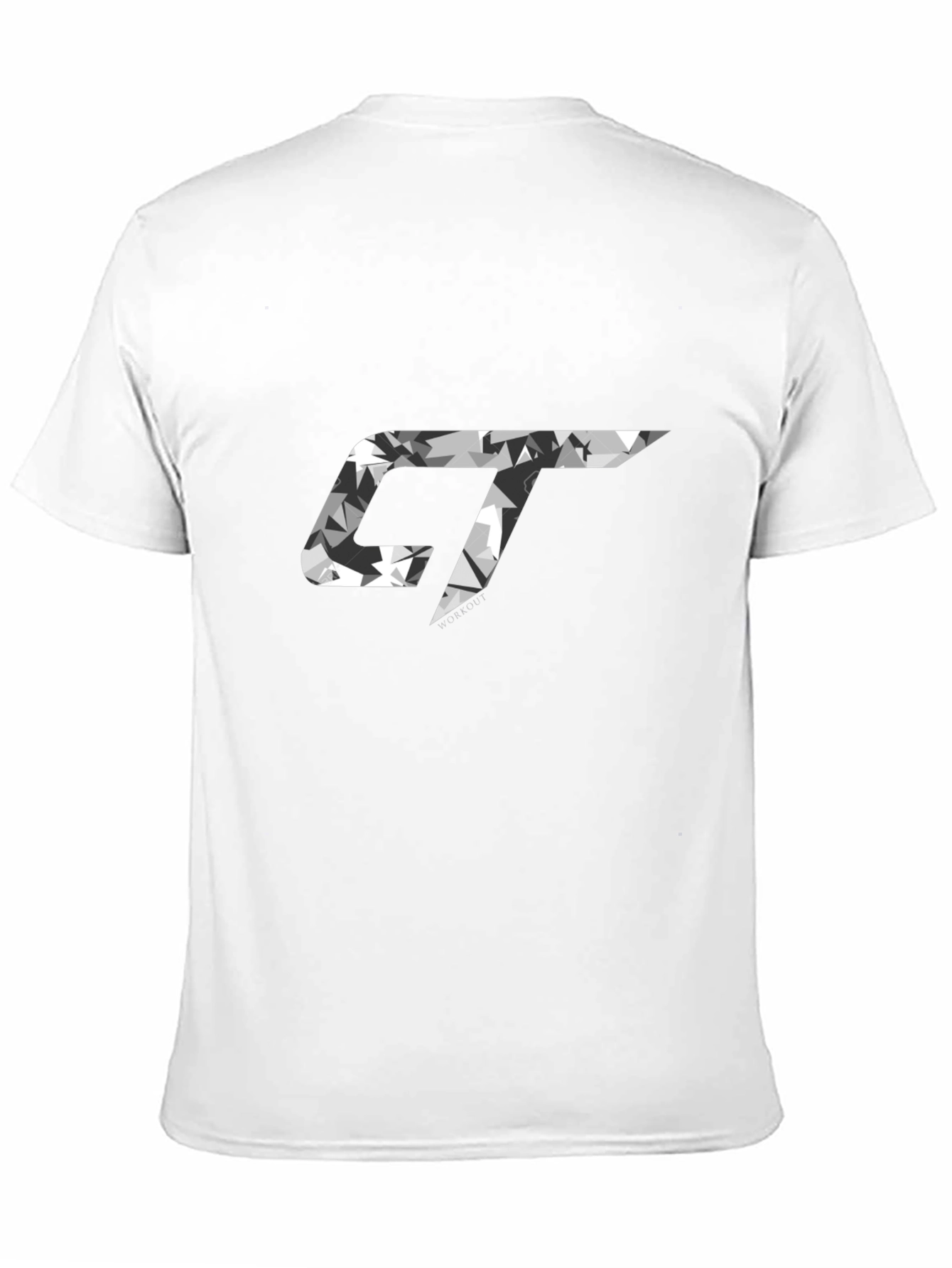 Mens Black GT Camo Logo Graphic T-Shirt
