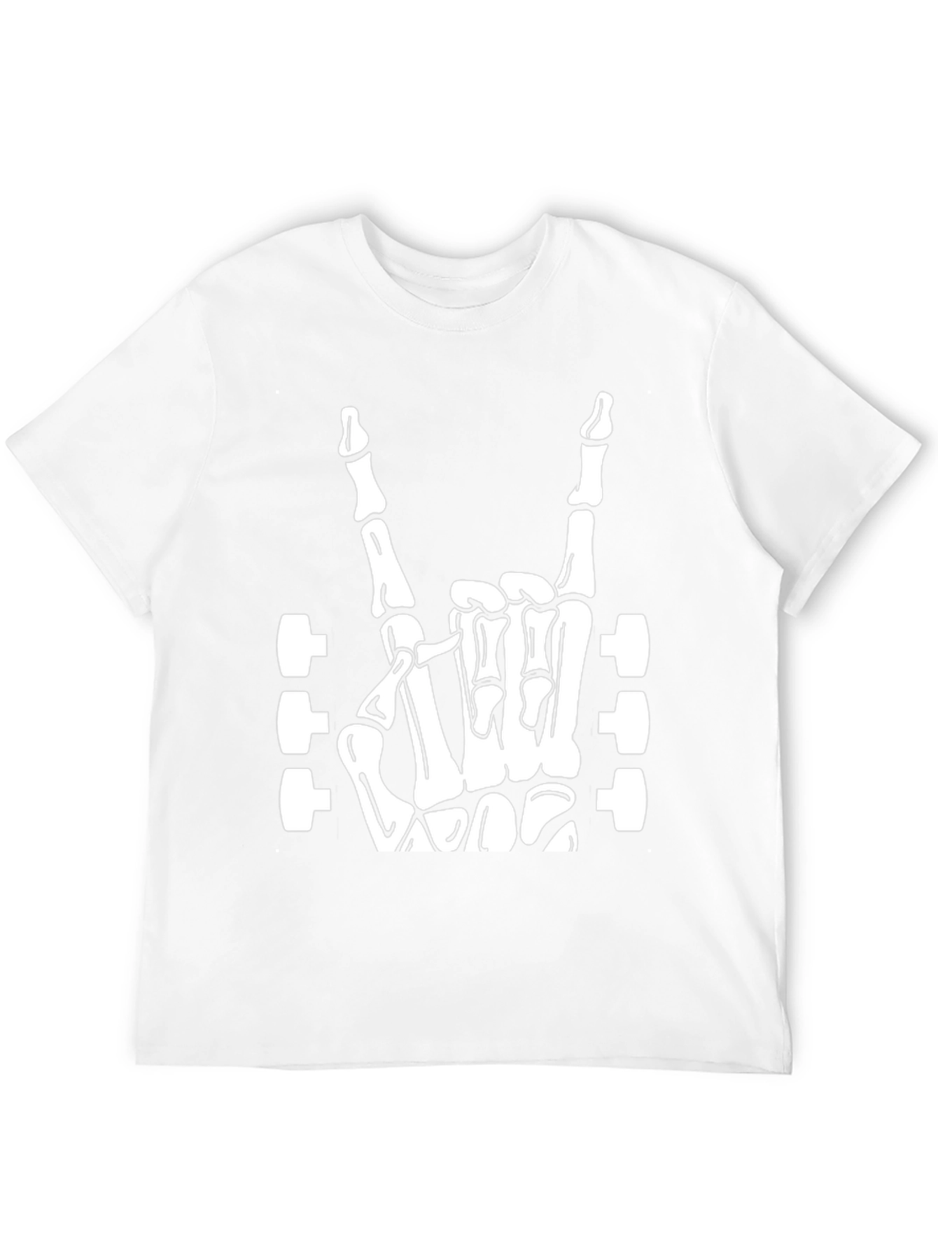Rock On Skeleton Hand T-Shirt