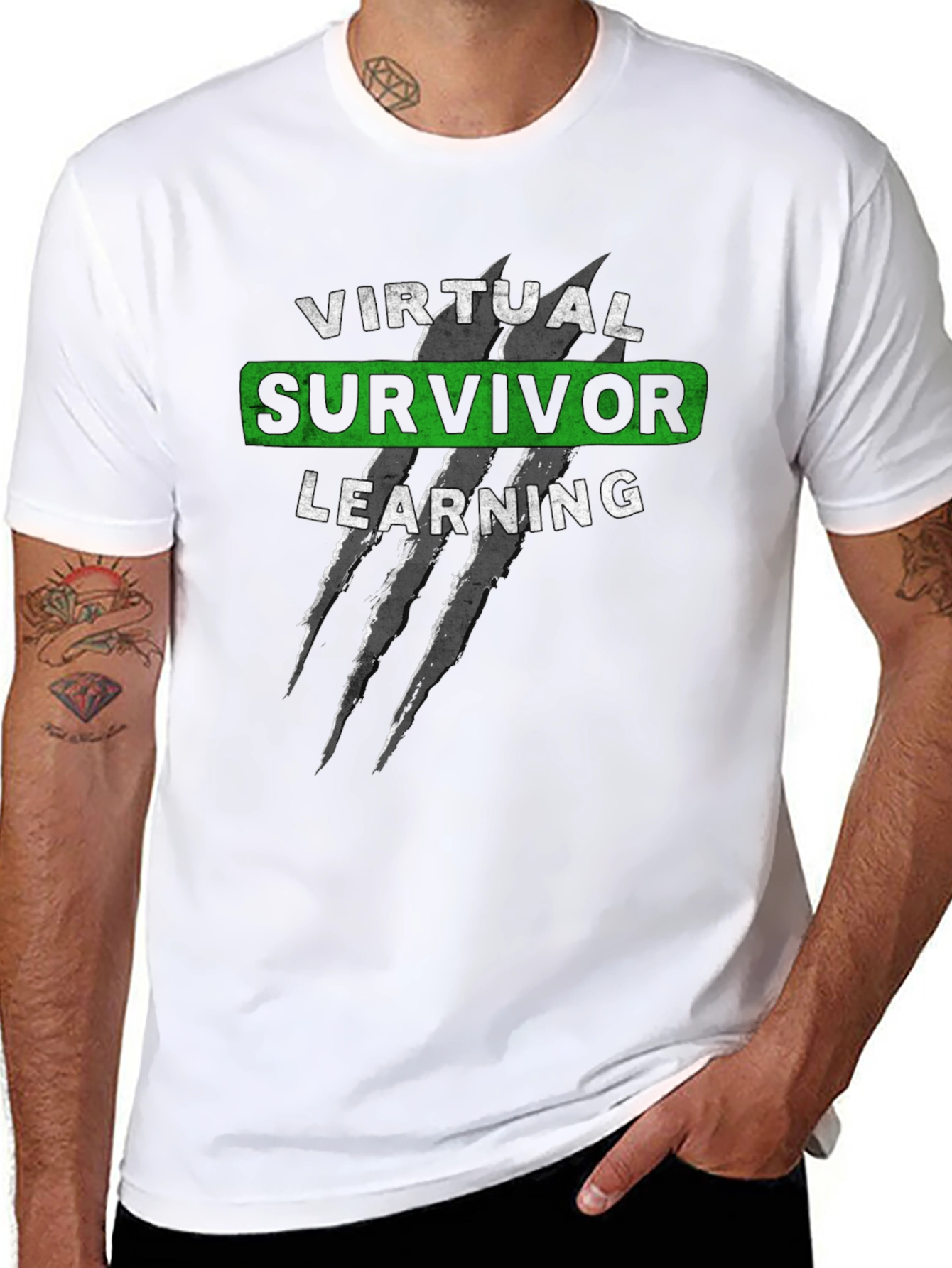 Virtual Survivor Learning Graphic Tee