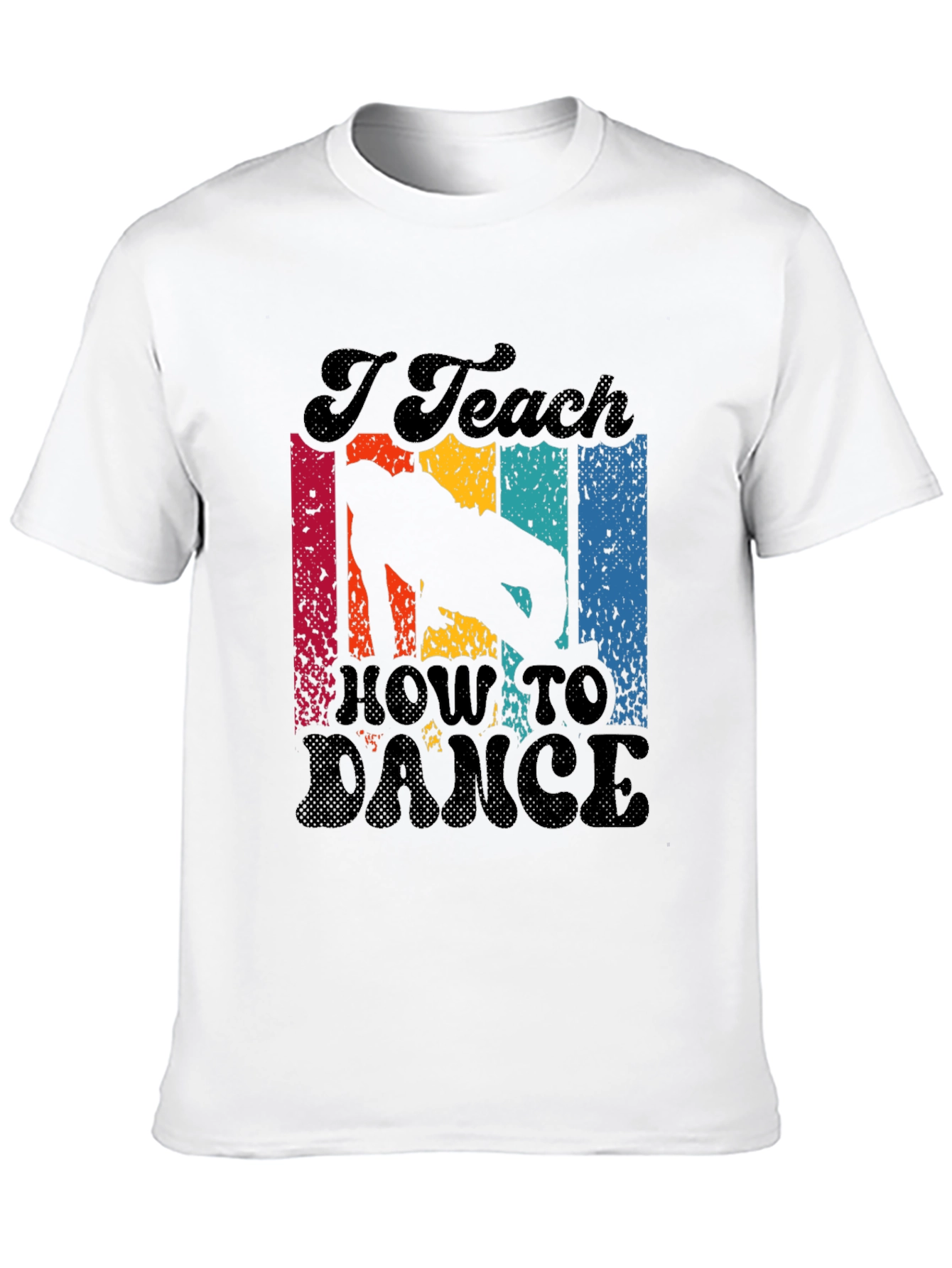 I Teach How To Dance Retro T-Shirt