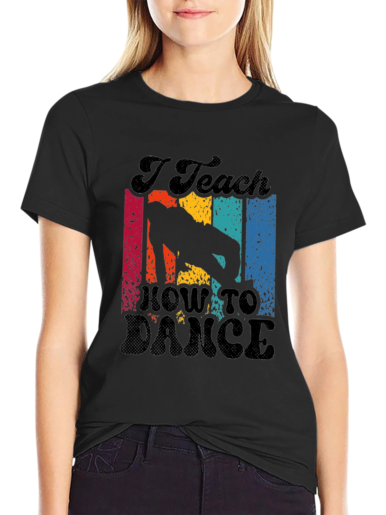 I Teach How To Dance Retro T-Shirt