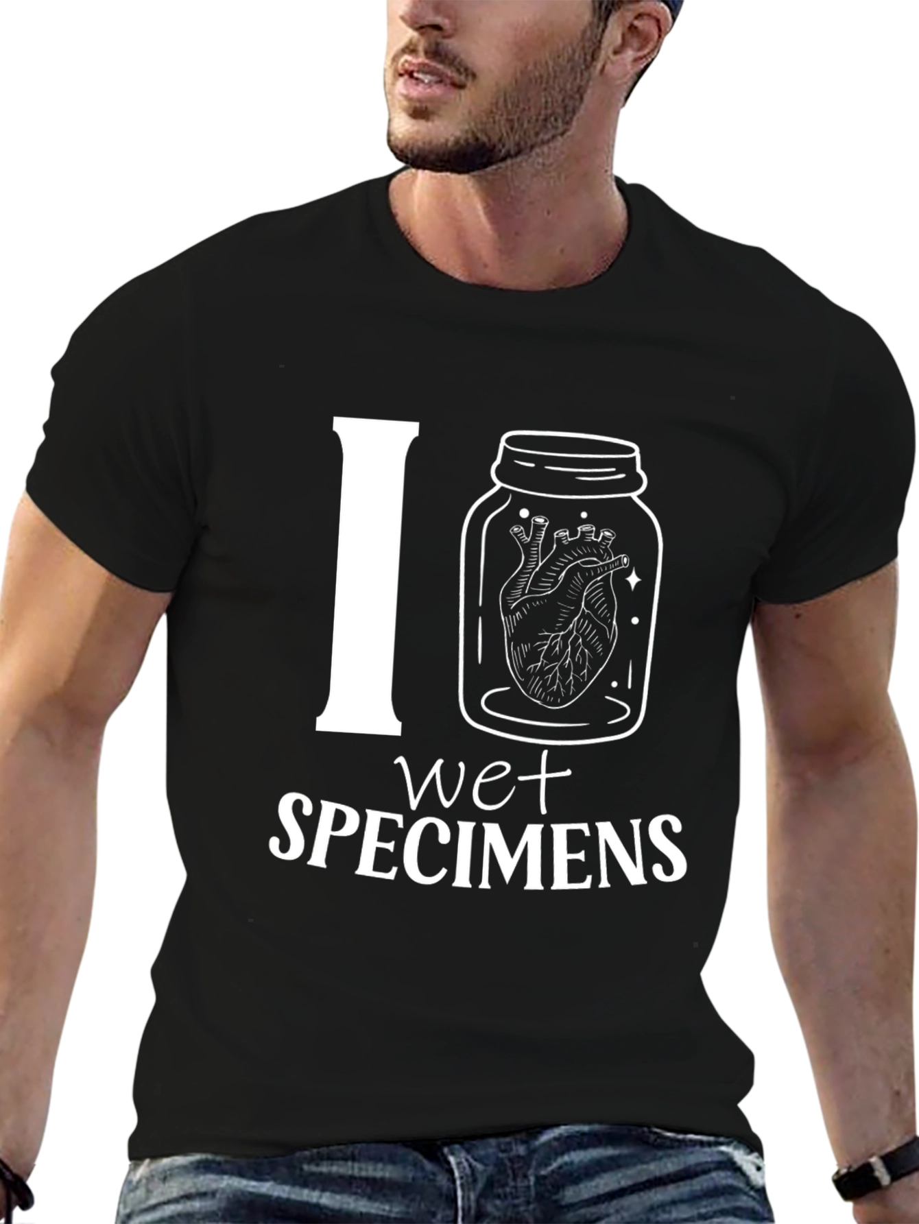 I Heart Wet Specimens T-Shirt - Anatomy Humor