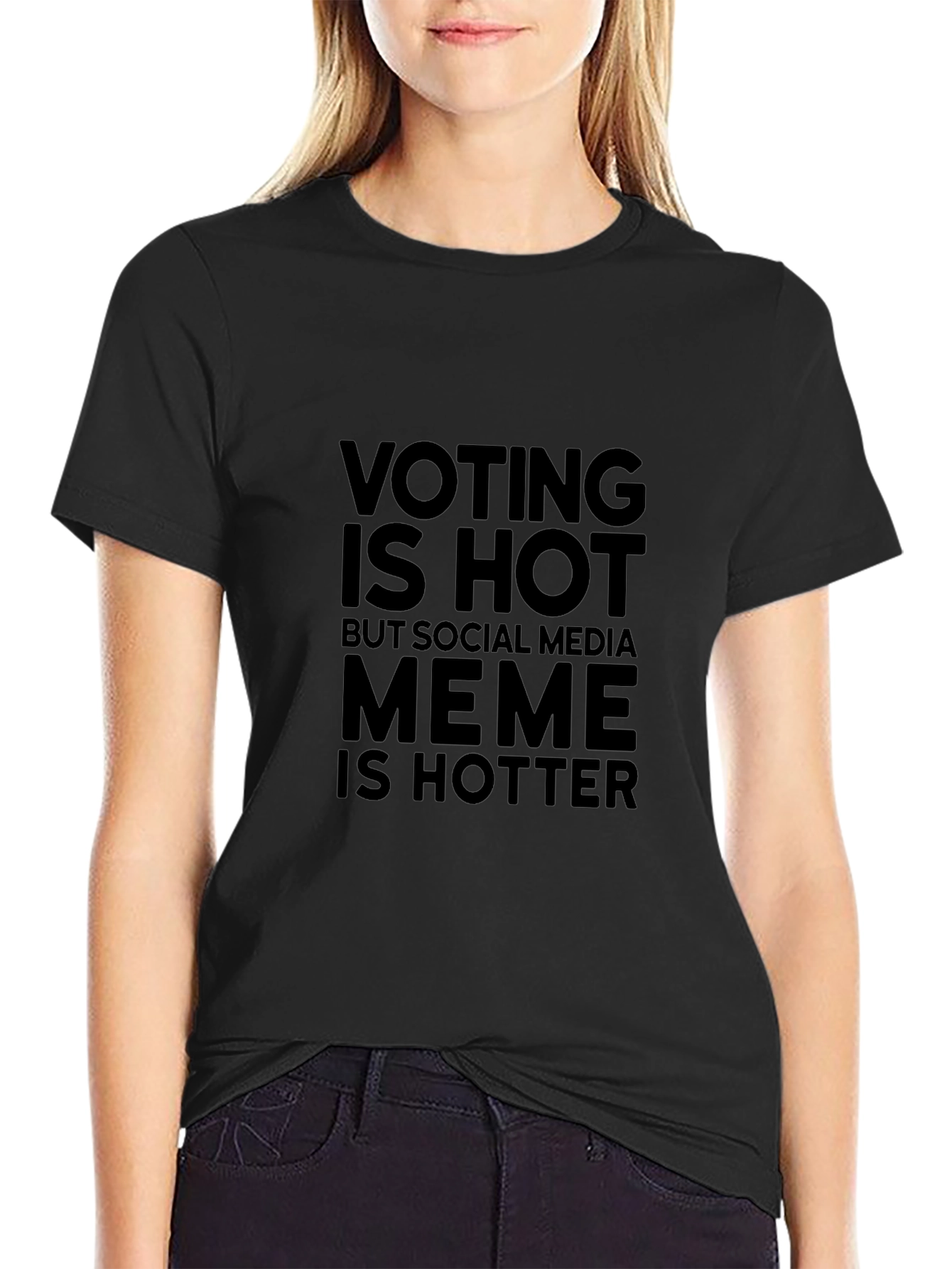 Voting is Hot Meme T-Shirt