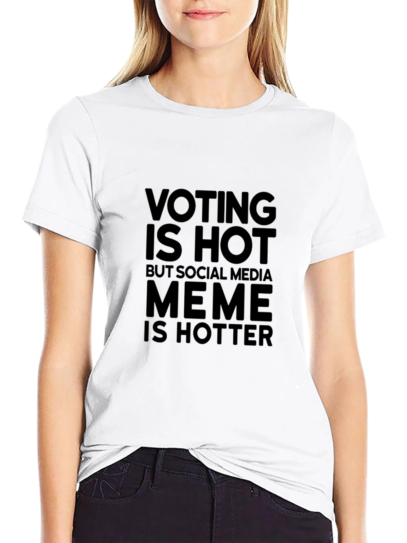 Voting is Hot Meme T-Shirt