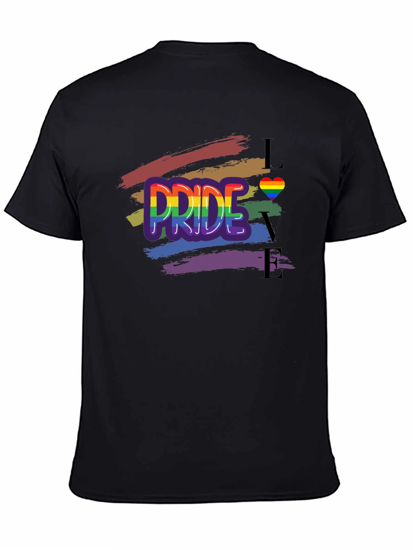 Pride Love Graphic T-Shirt - Unisex LGBTQ+ Apparel