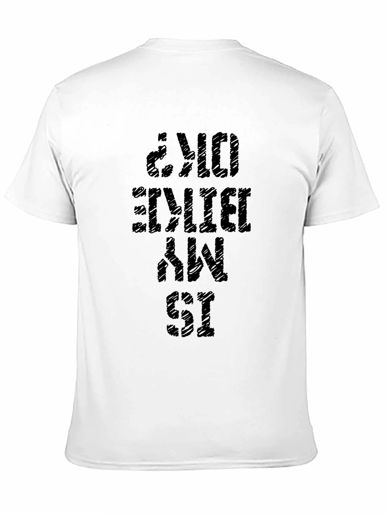 Is My Bike OK? Black Graphic T-Shirt