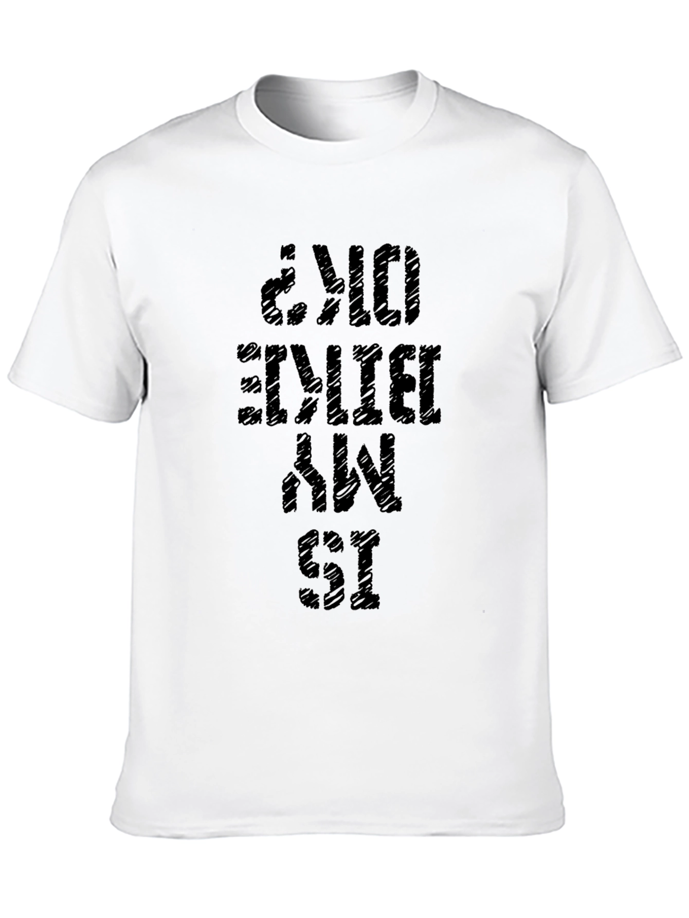 Is My Bike OK? Black Graphic T-Shirt