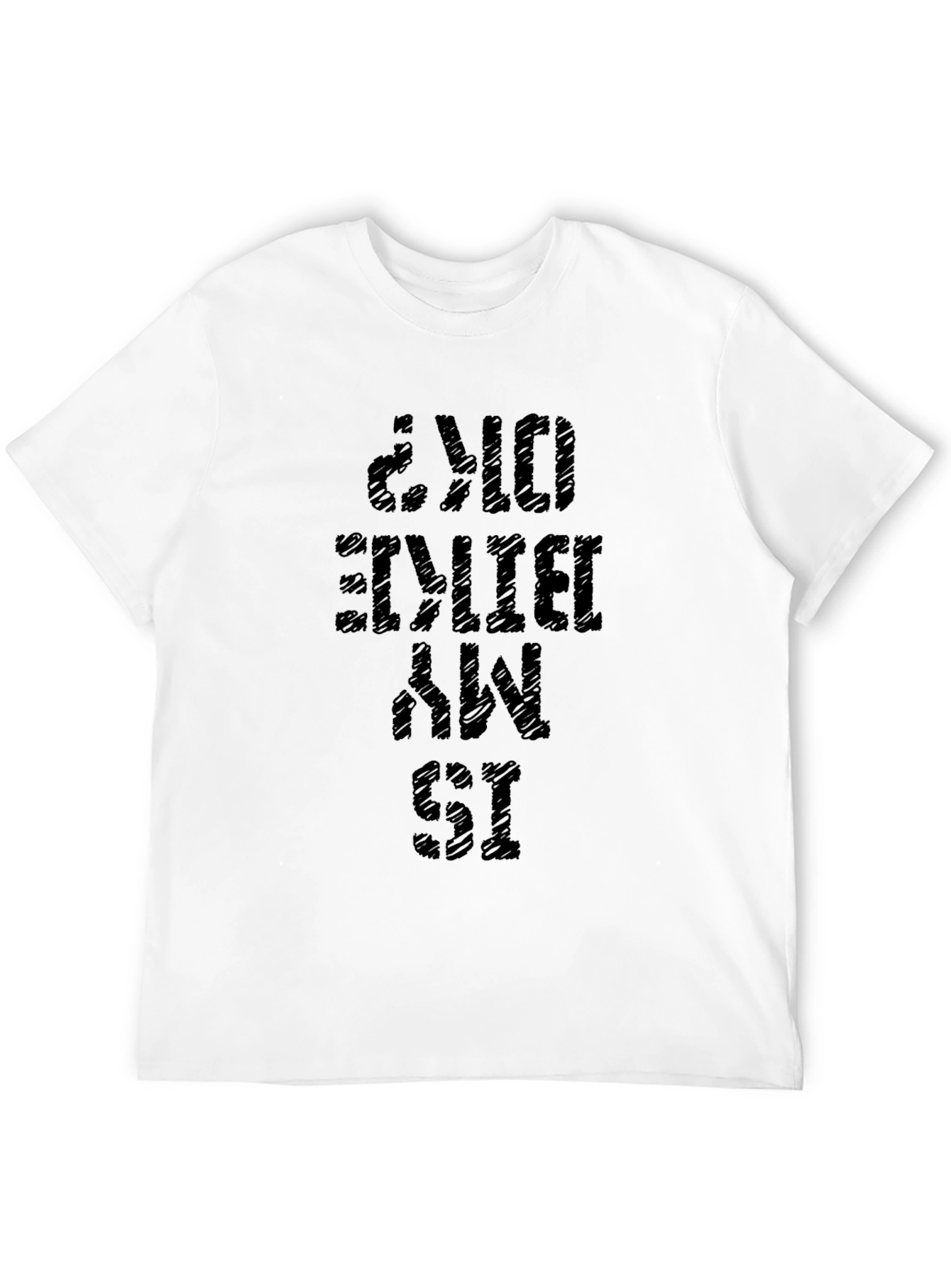 Is My Bike OK? Black Graphic T-Shirt