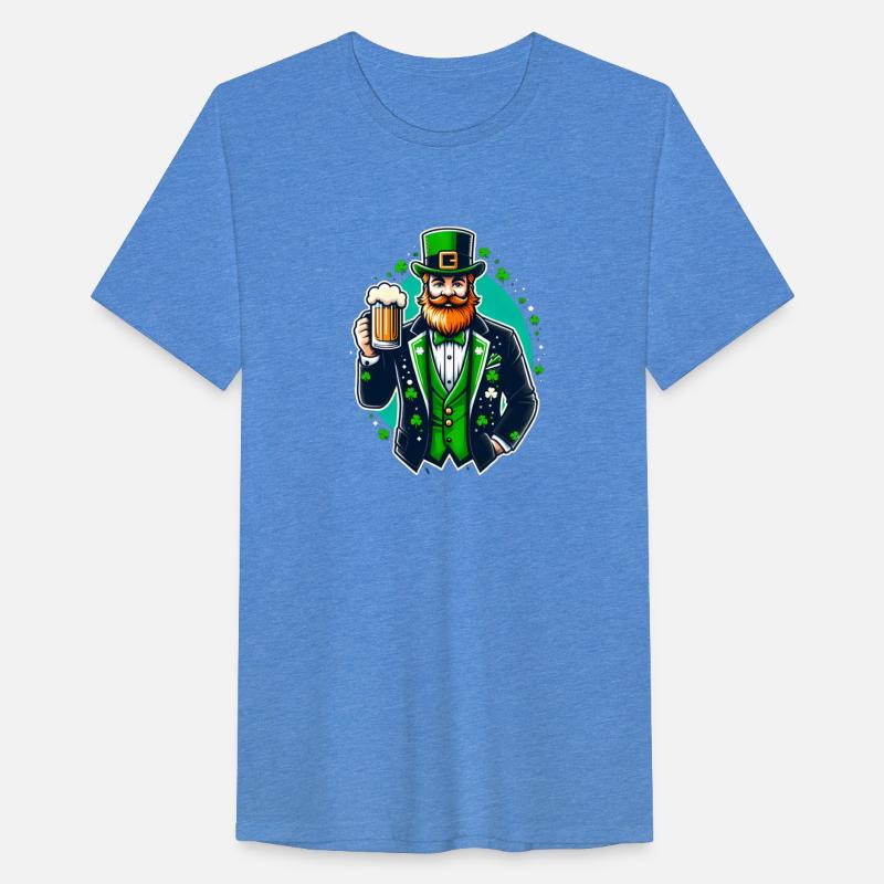 Saint Patrick's Day on a men's t-shirt