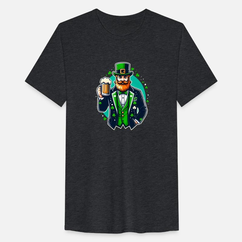 Saint Patrick's Day on a men's t-shirt