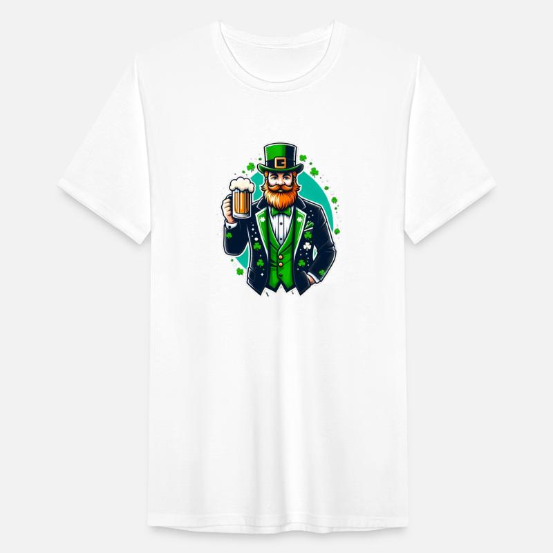 Saint Patrick's Day on a men's t-shirt