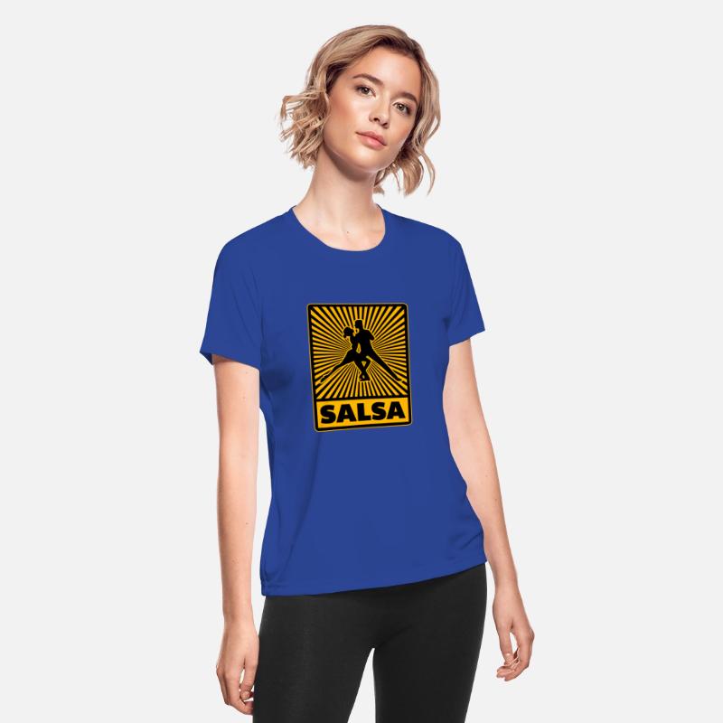 Salsa Dancing Pair Dance Move Yellow Cool Gift