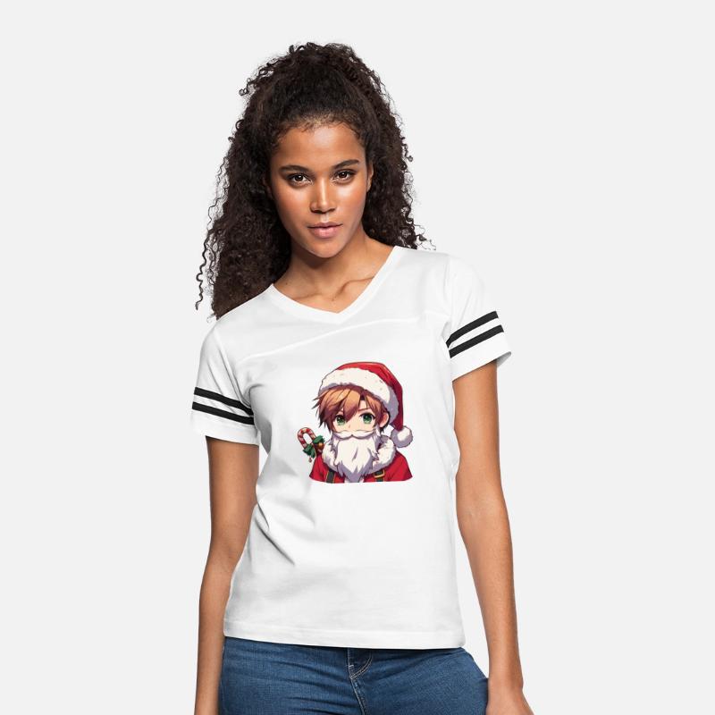Santa accentuates the warmth of the season.