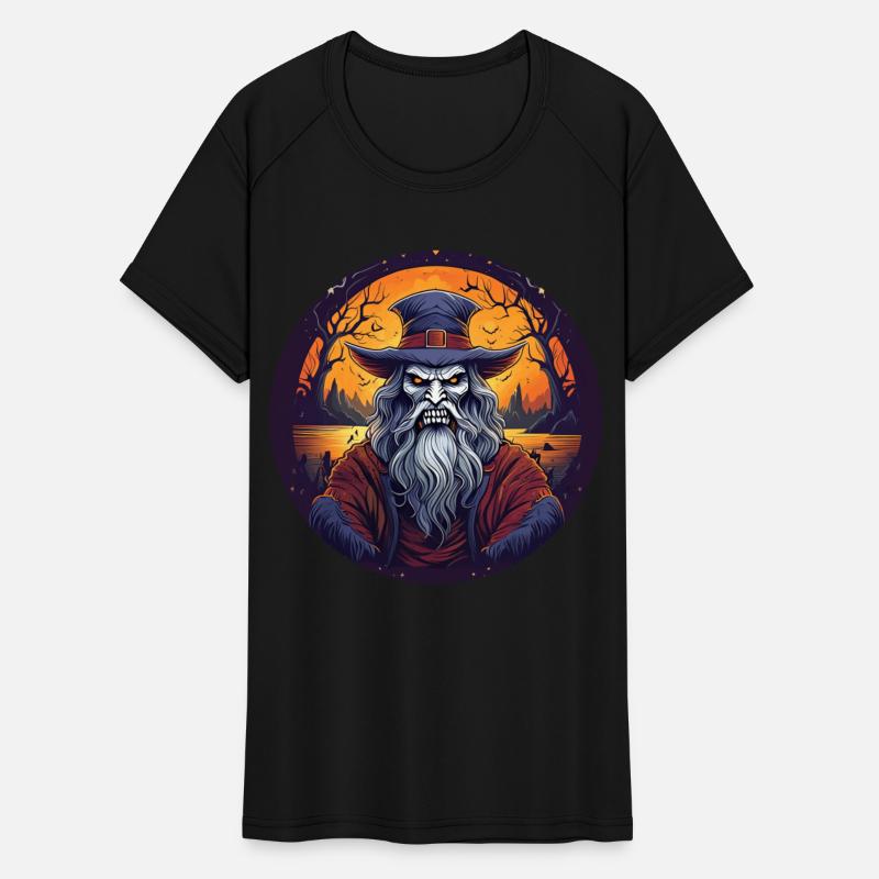 Scary Halloween Party Costume Warlock