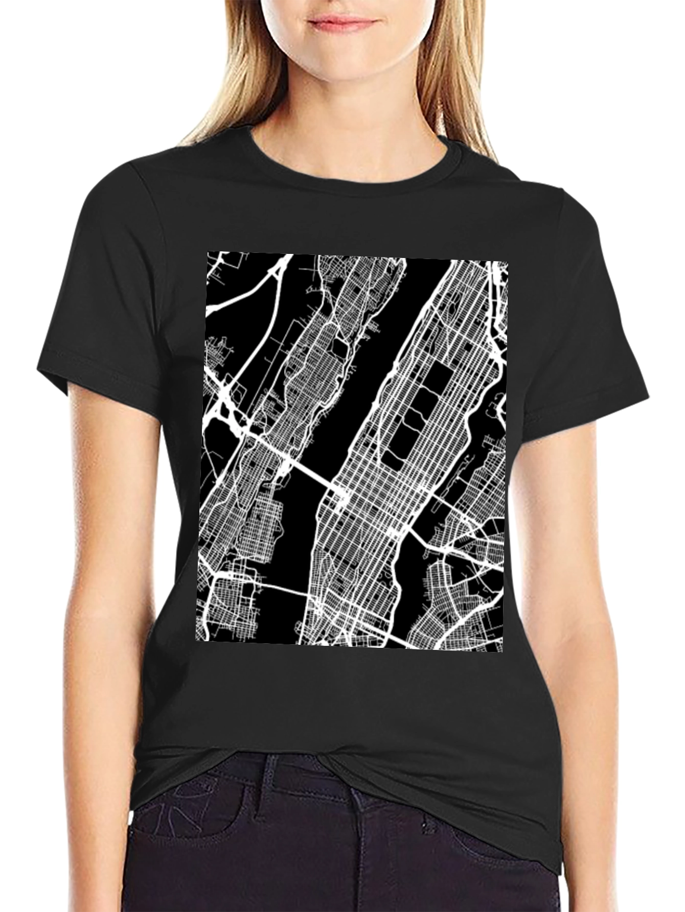 Urban Navigator Tee - Cityscape Design