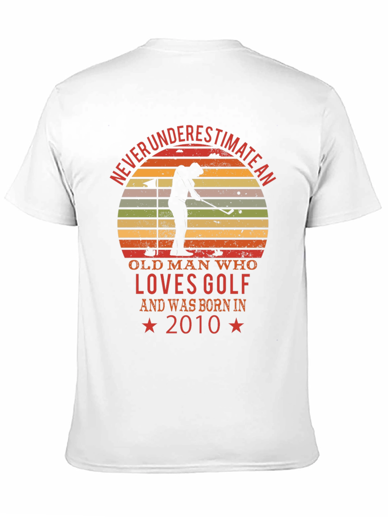 Golf Lover 2010 Birthday T-Shirt