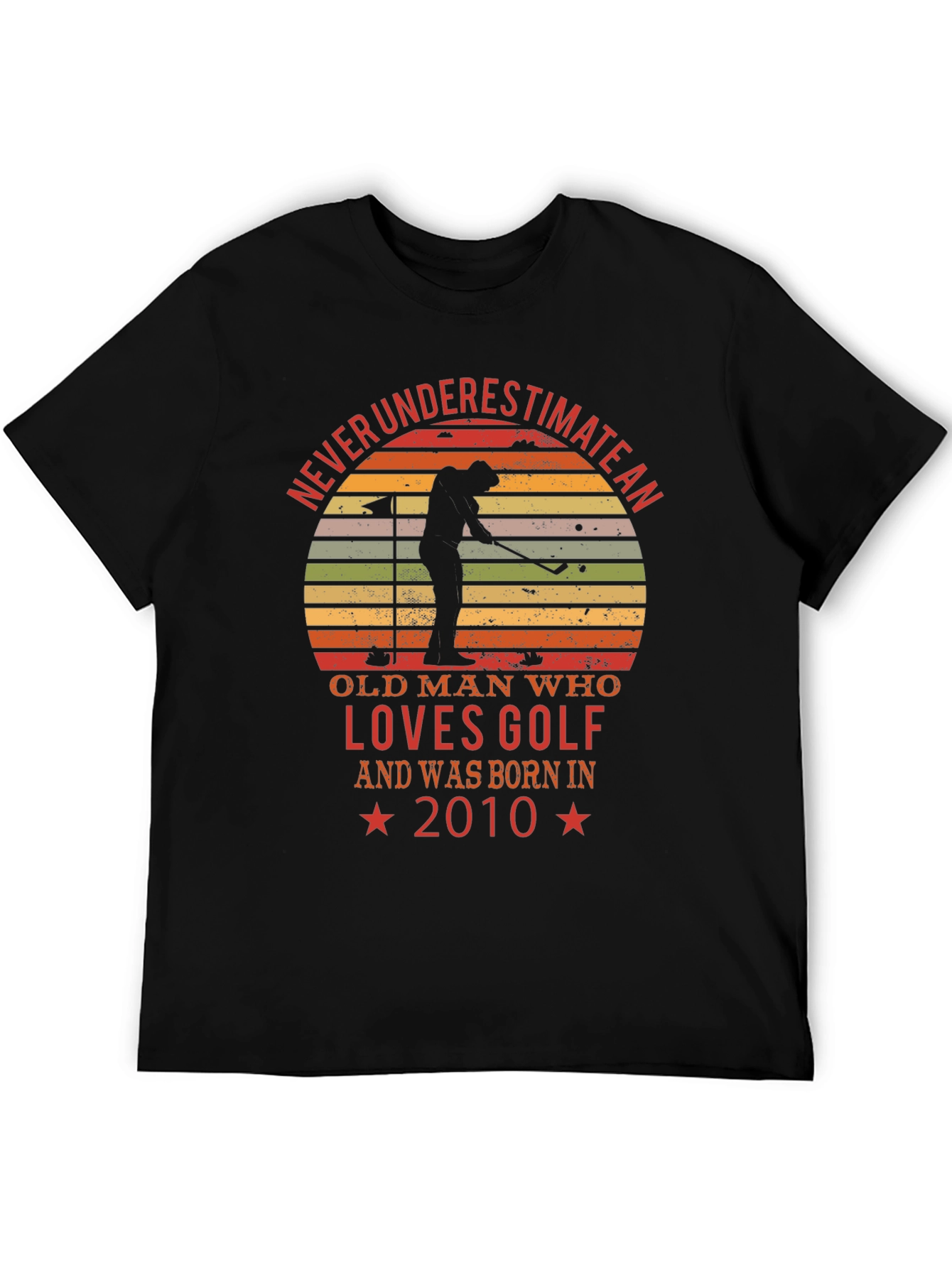 Golf Lover 2010 Birthday T-Shirt