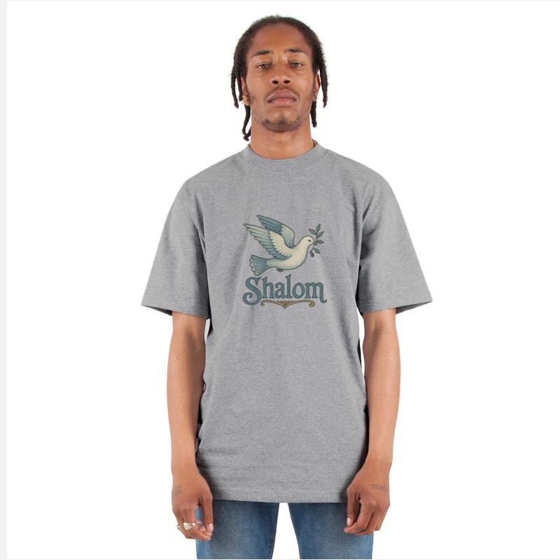 Shalom Dove of Peace – Jewish Peace Symbol Design
