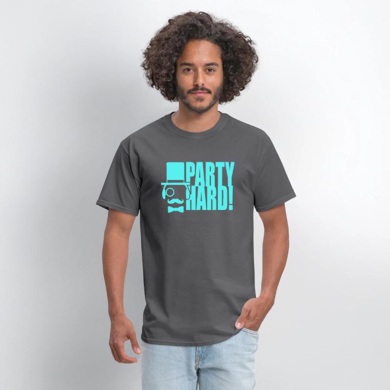 Sir DJ Party Hard Gentleman Cylinder Hat Monocle