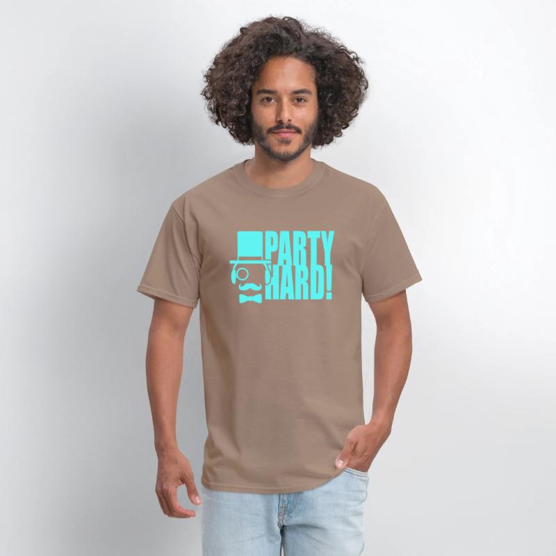 Sir DJ Party Hard Gentleman Cylinder Hat Monocle