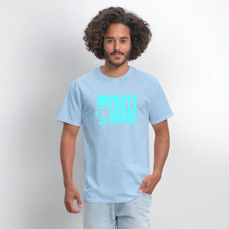 Sir DJ Party Hard Gentleman Cylinder Hat Monocle