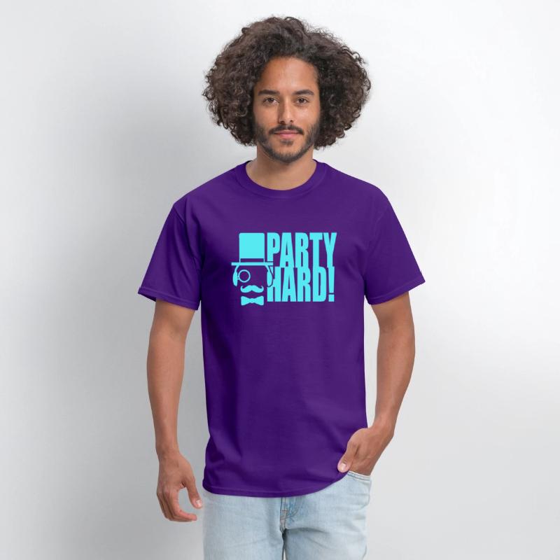 Sir DJ Party Hard Gentleman Cylinder Hat Monocle