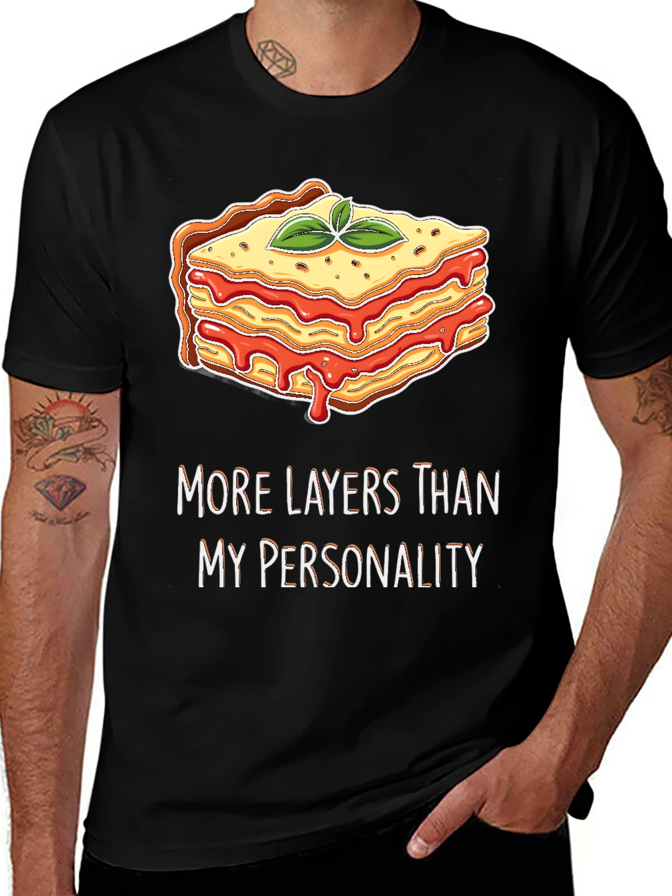 Layered Personality T-Shirt
