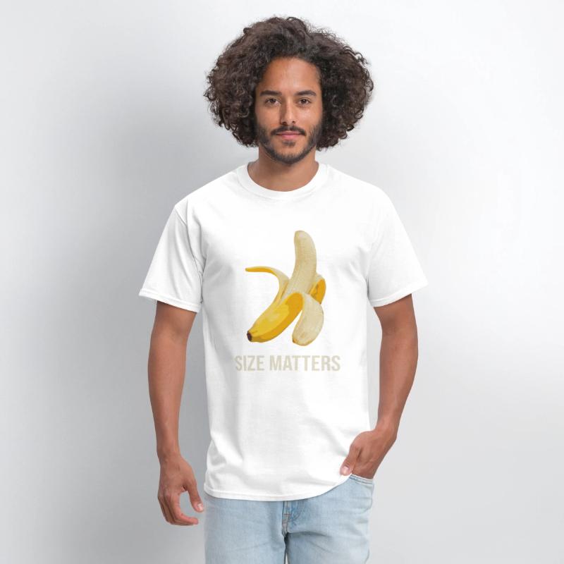 Size Matters Banana - funny big dick energy