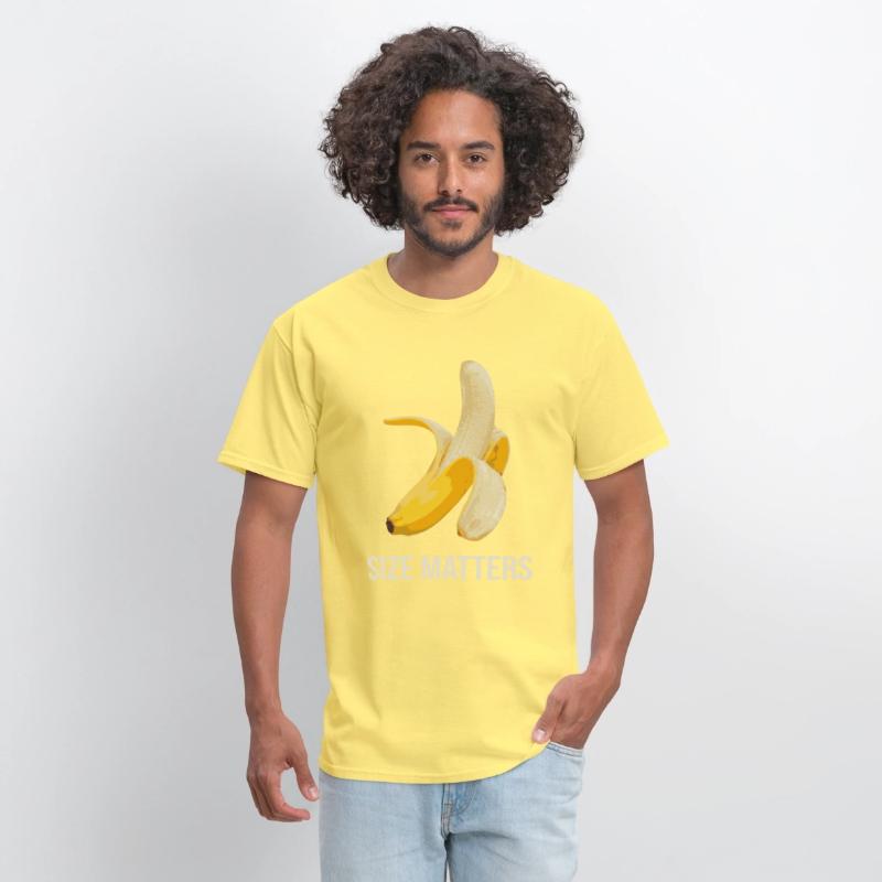 Size Matters Banana - funny big dick energy