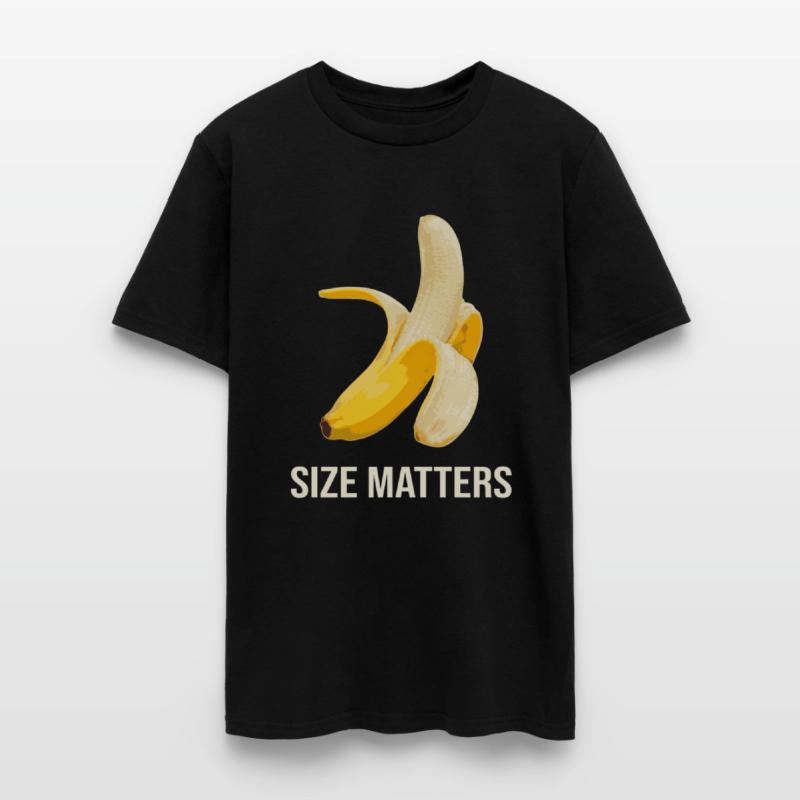 Size Matters Banana - funny big dick energy