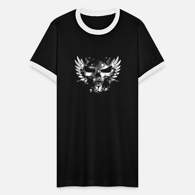 Skull Wings White