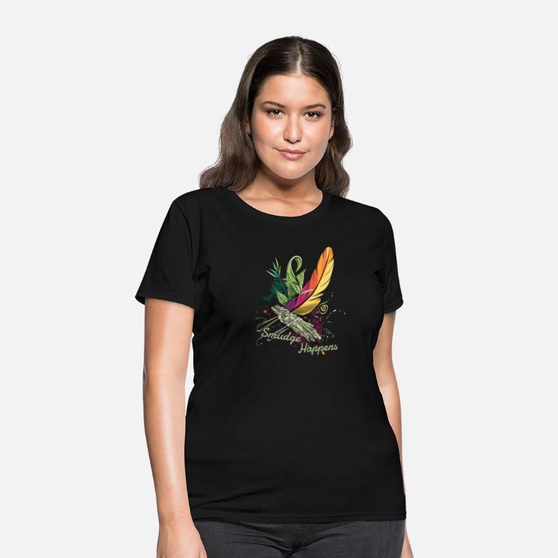 Smudge happens - Smudge Sage Feather Spiritual