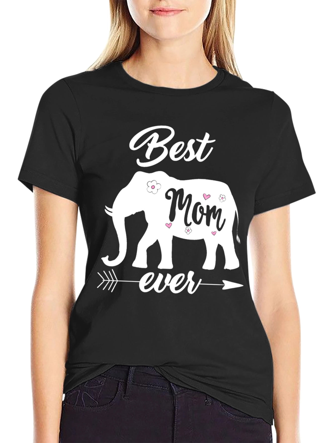 Best Mom Ever Elephant T-Shirt