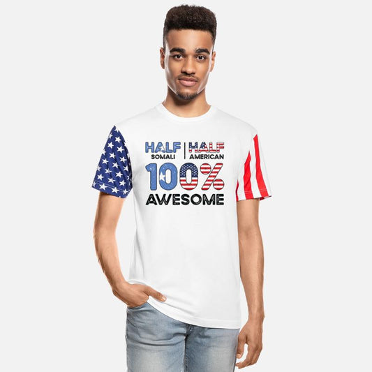 Somali American Patriot USA Grown Somalia US Flag