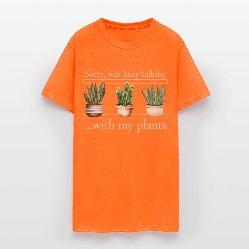 Sorry Was Busy Talking With My Plants Gardening Pl