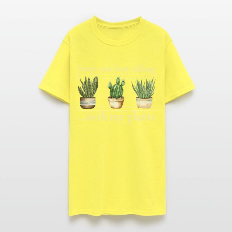 Sorry Was Busy Talking With My Plants Gardening Pl