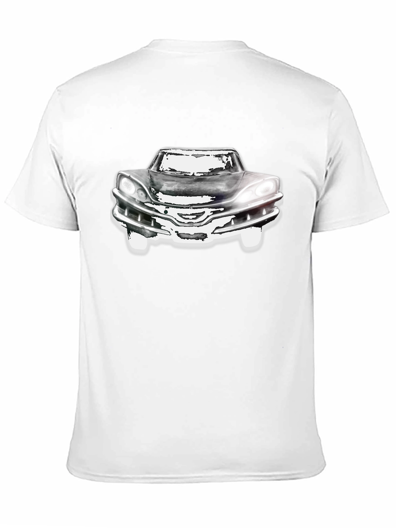 Classic Car Graphic T-Shirt - Black
