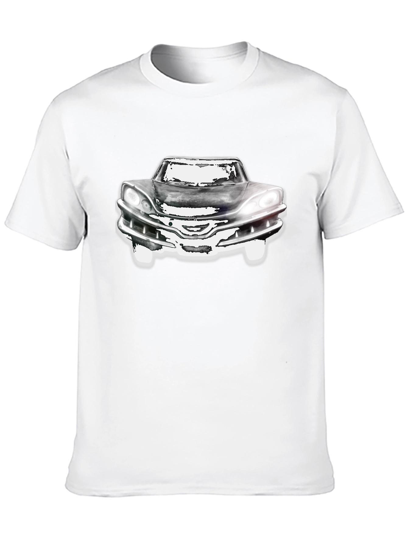 Classic Car Graphic T-Shirt - Black