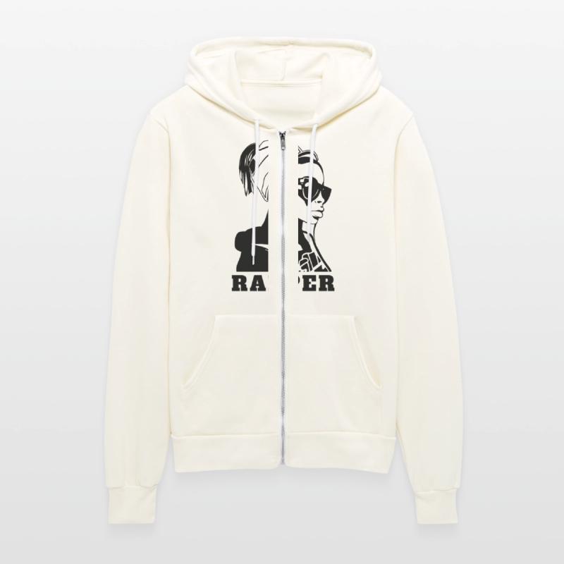 Stylish hip hop girl rapper