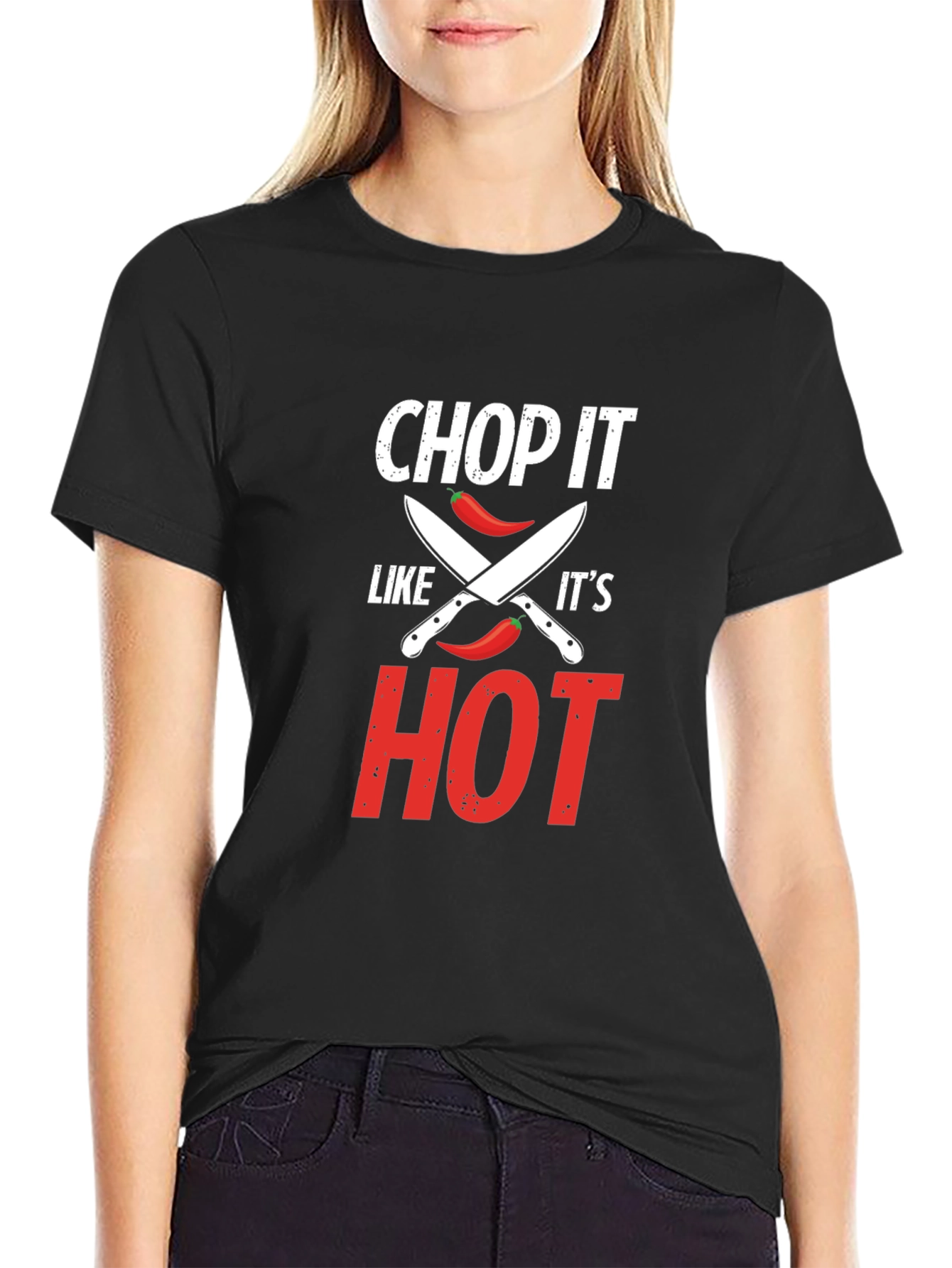 Chop It Like Its Hot T-Shirt - Foodie Gift