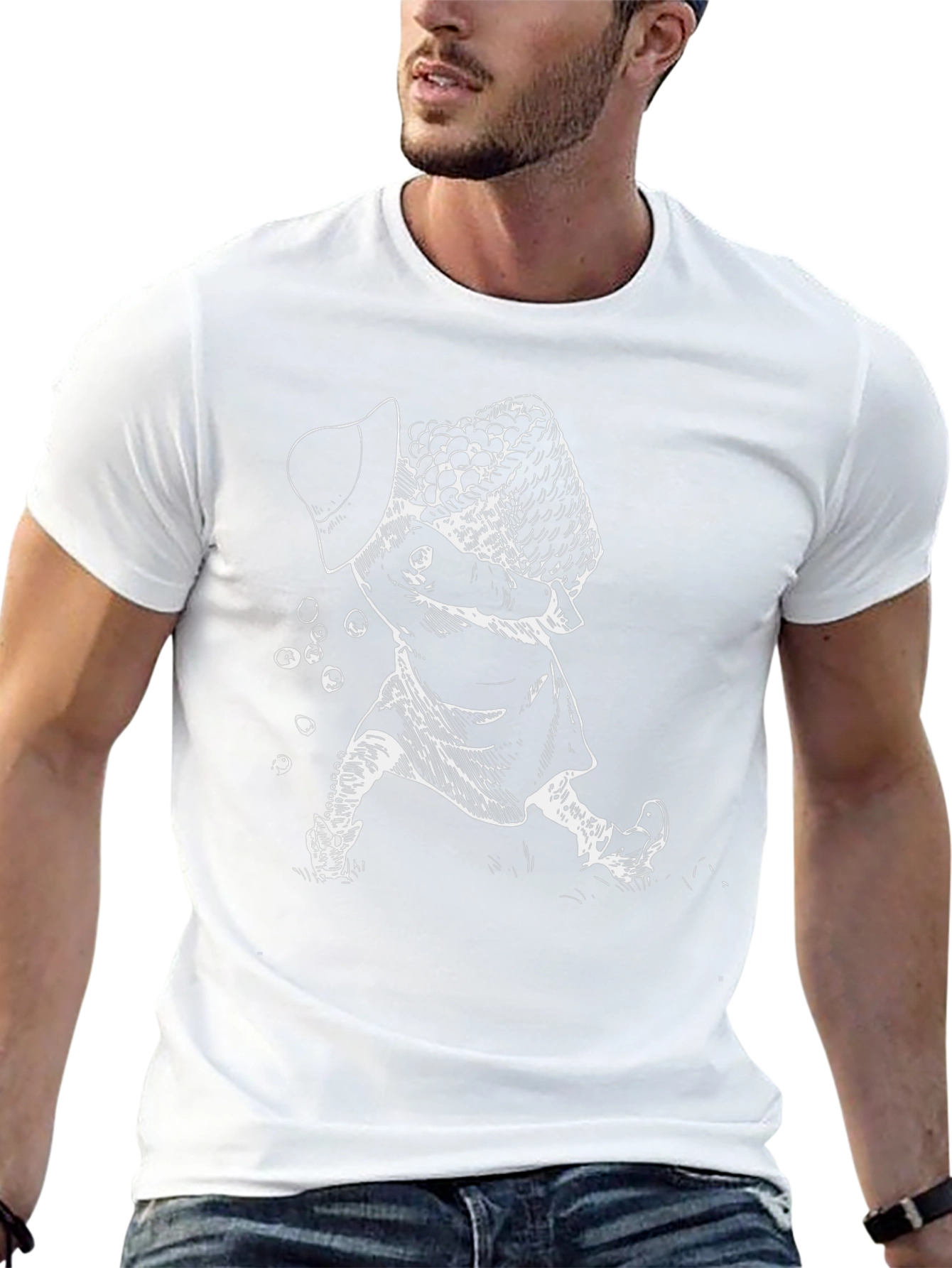 Whimsical Character Graphic Tee