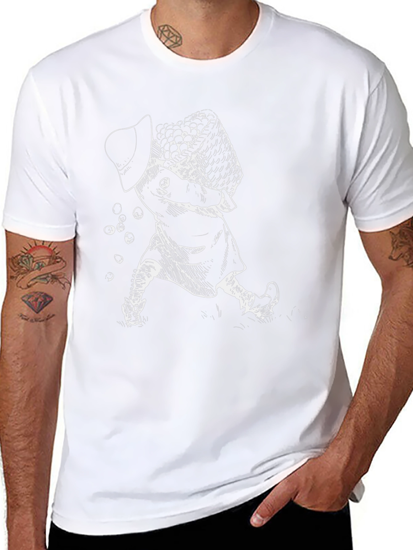 Whimsical Character Graphic Tee