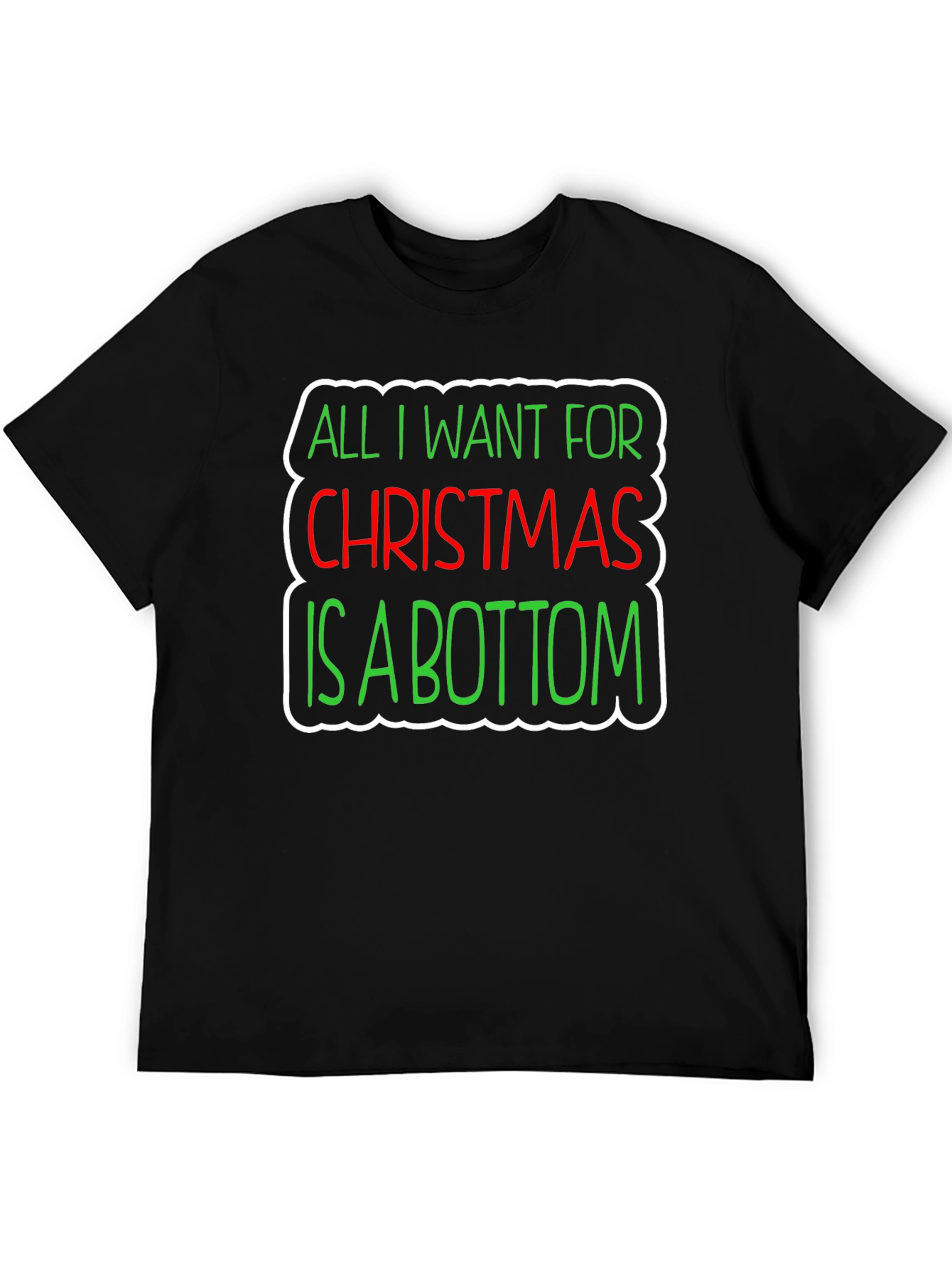 Funny Christmas Bottom T-Shirt