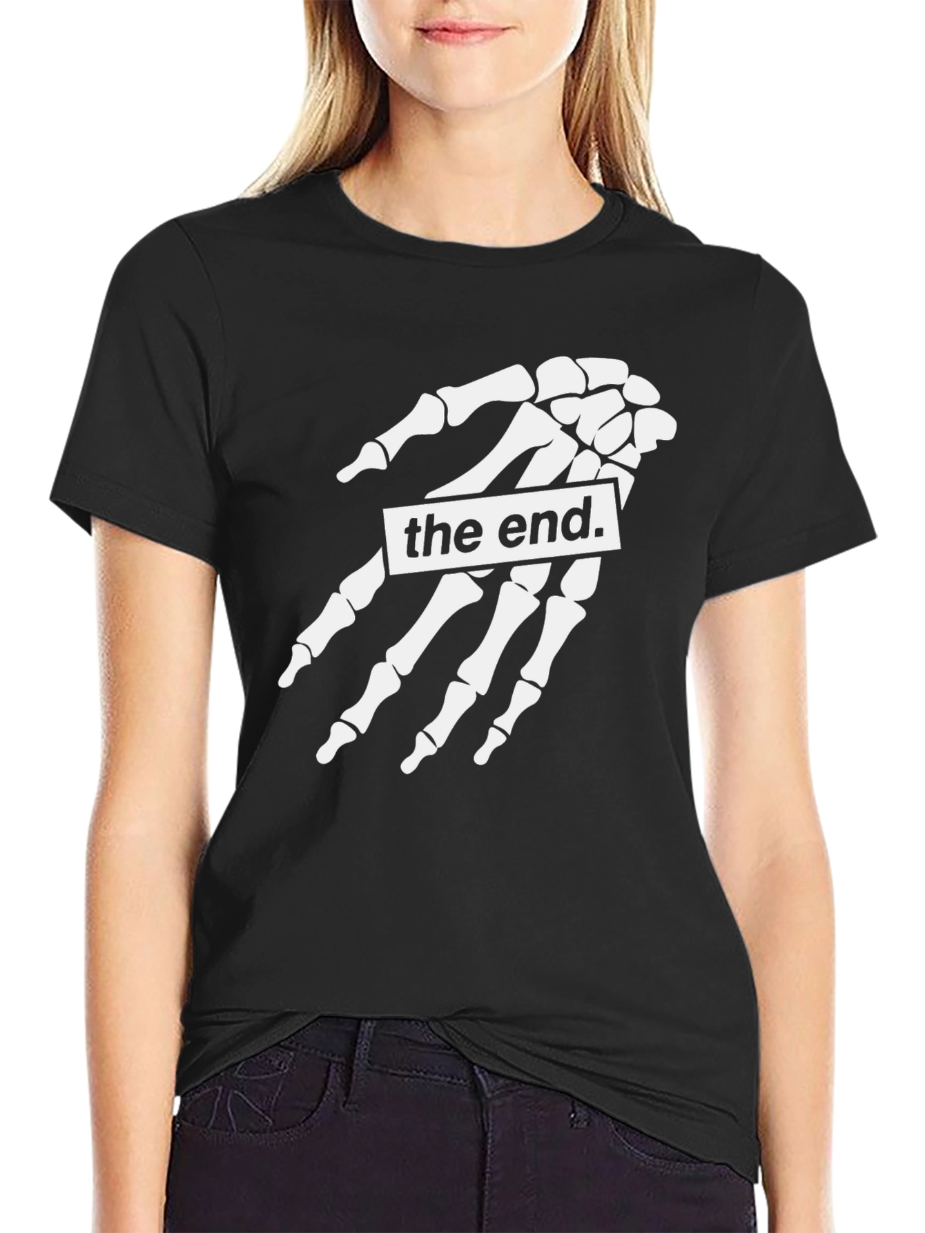 The End Skeleton Hand T-Shirt - Graphic Tee