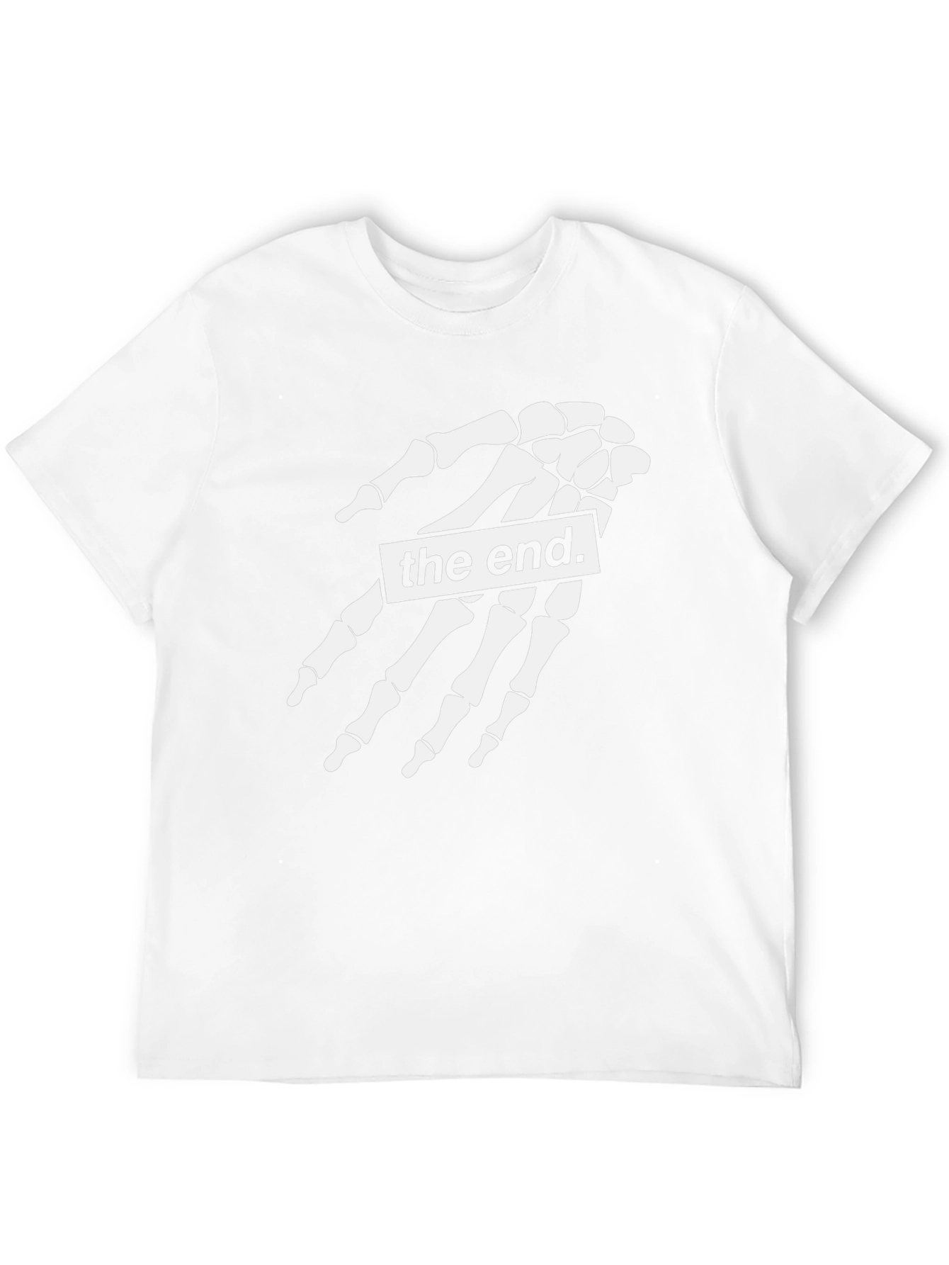 The End Skeleton Hand T-Shirt - Graphic Tee