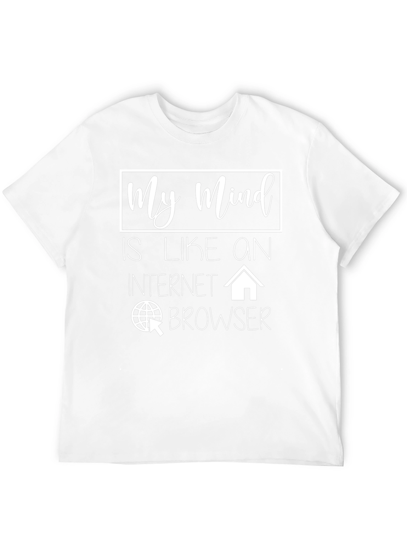 My Mind Internet Browser Graphic T-Shirt