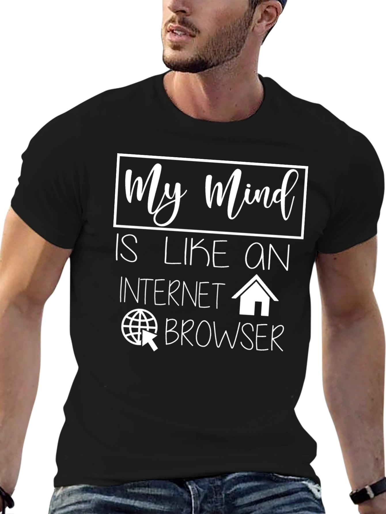 My Mind Internet Browser Graphic T-Shirt