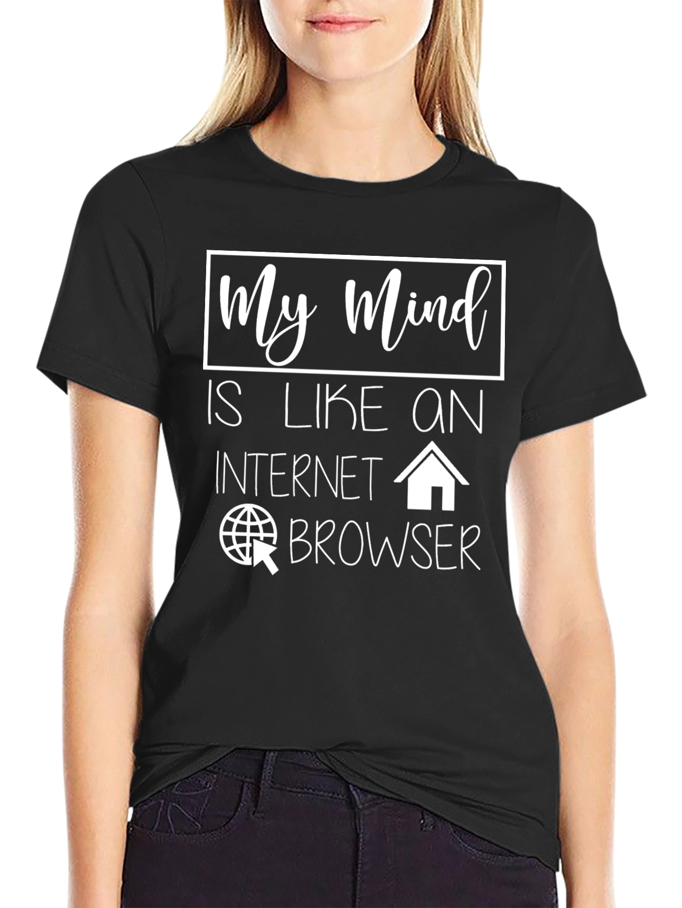 My Mind Internet Browser Graphic T-Shirt