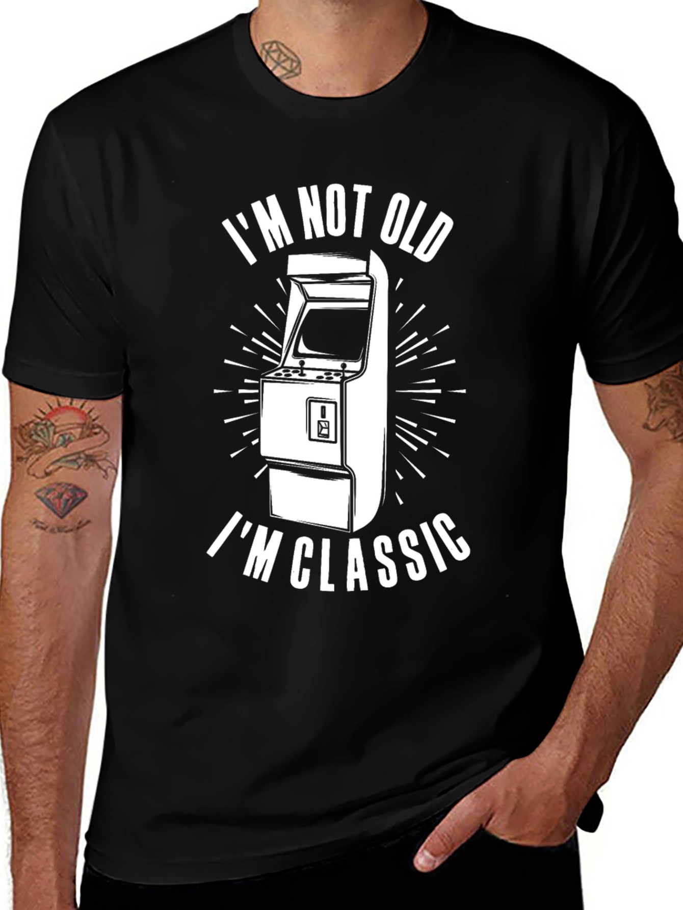 Im Not Old Im Classic Arcade Game T-Shirt