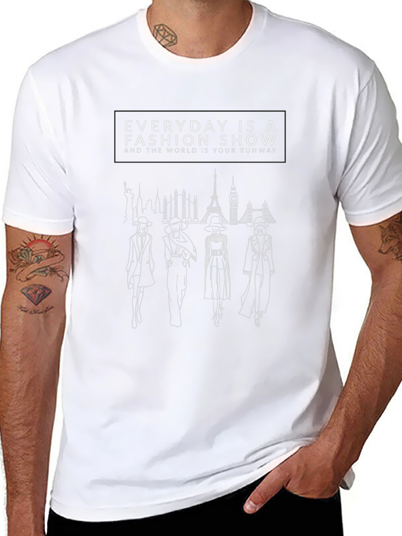 Everyday is a Fashion Show Graphic Tee